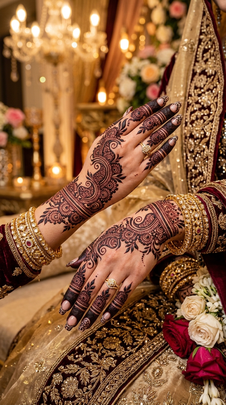 Royal Arabic Bridal Mehndi